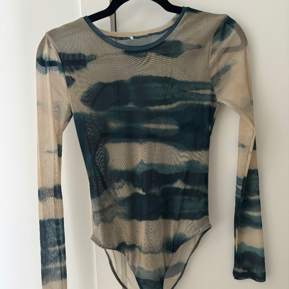 Open back bodysuit